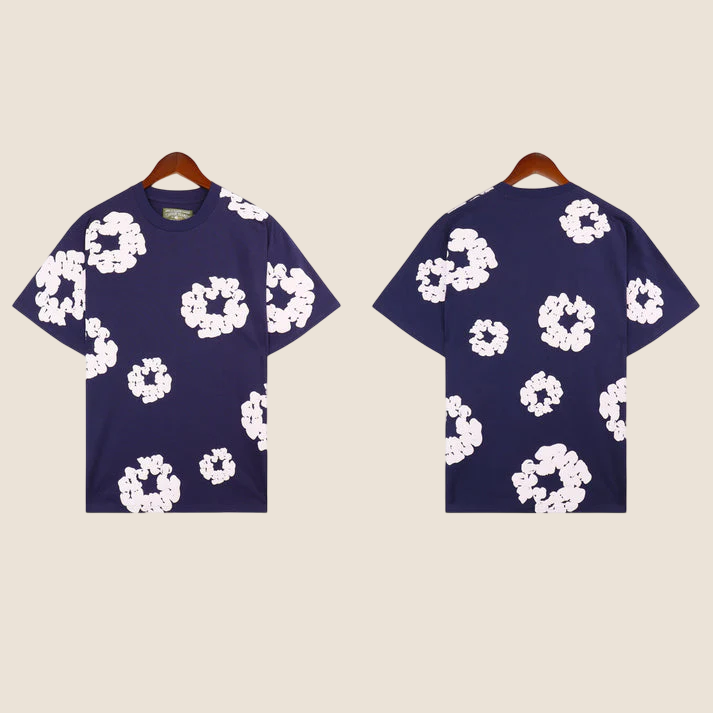 Denim Tears Navy Blue T-Shirt