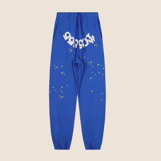Sp5der Blue Sweatpants TC5555