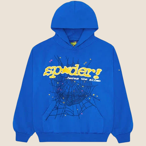 Spider Dark Blue hoodie