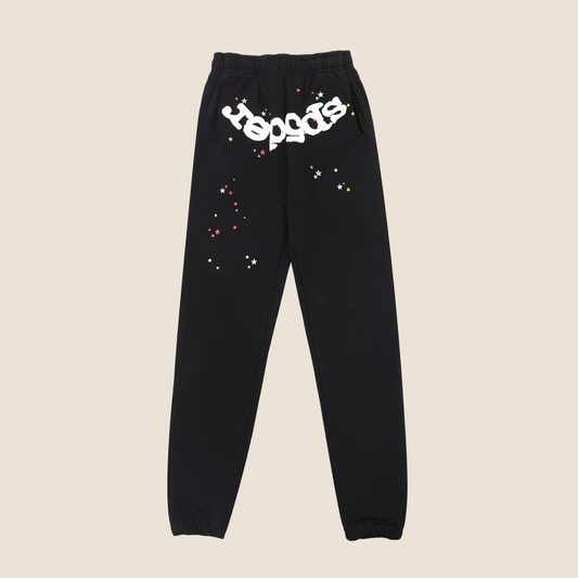 Sp5der Black Sweatpants
