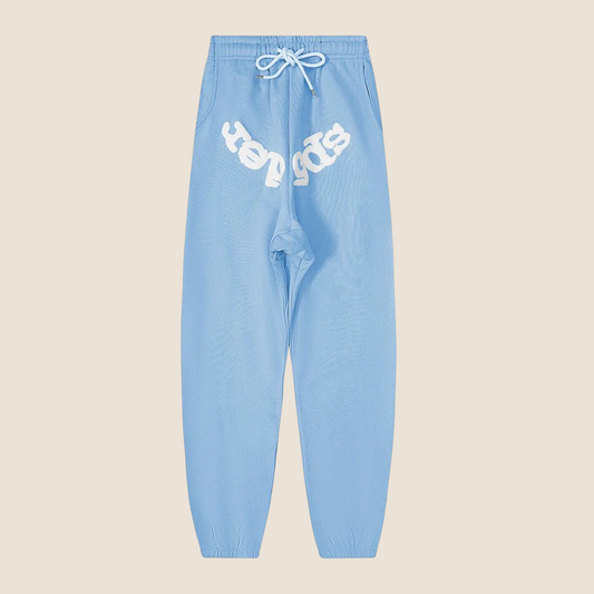 Sp5der Light Blue Sweatpants