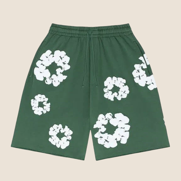 Denim Tears Green Shorts