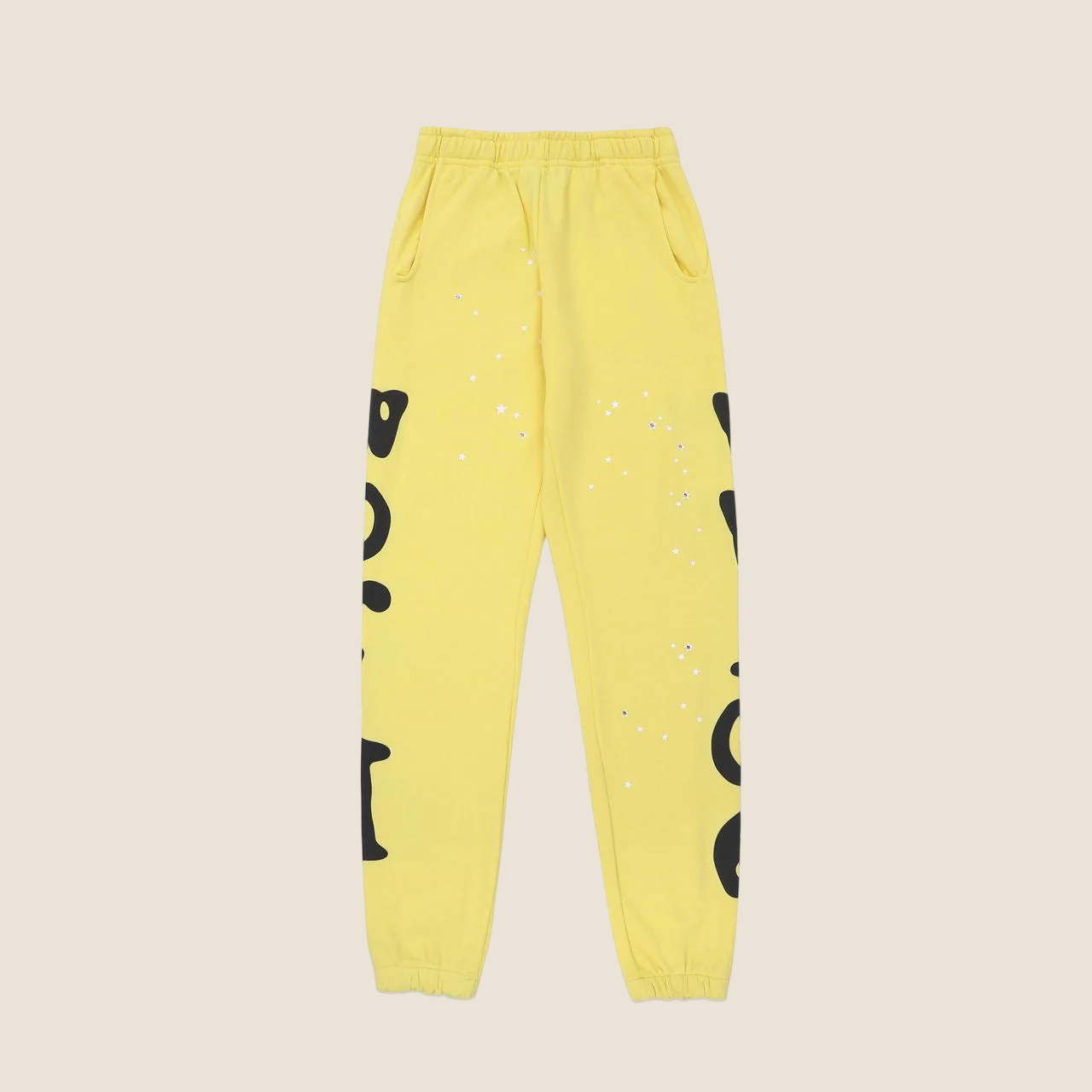 Sp5der Beluga Yellow Sweatpants