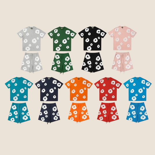 Denim Tears Shirt & Short Sets (In All Colors)