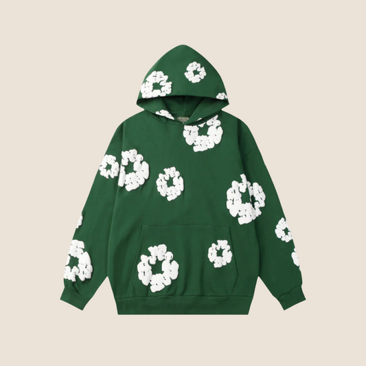 Denim Tears Green Hoodie
