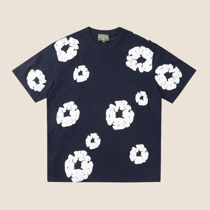 Denim Tears Dark Navy Blue T-Shirt