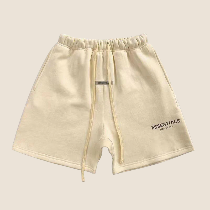 Essentials Beige Shorts